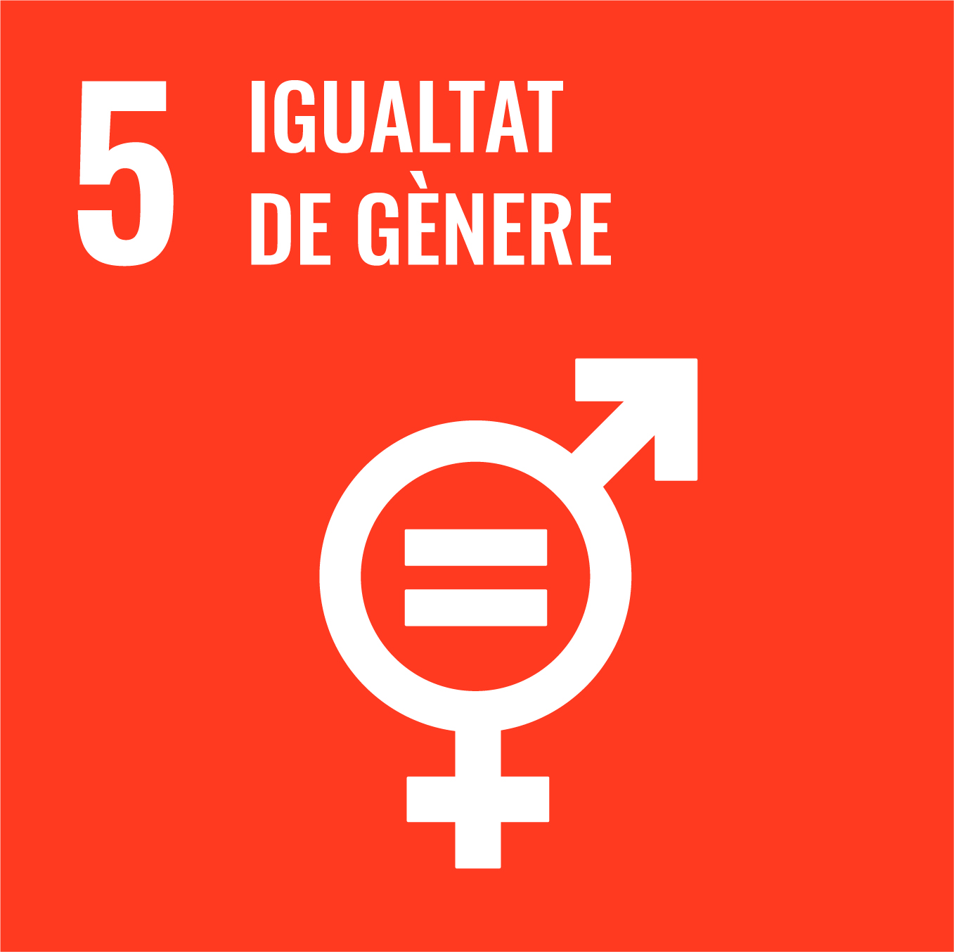 ODS 5 Igualtat de gènere